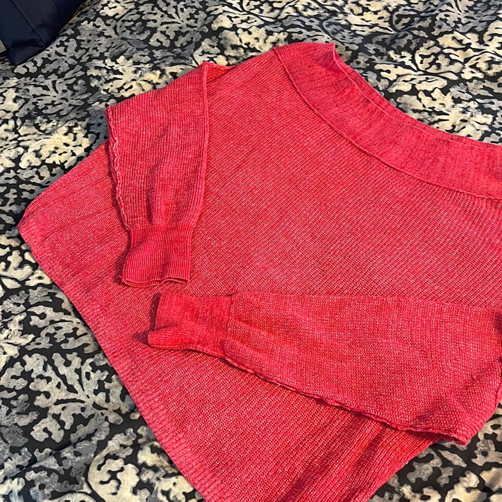 Free People scoop neck sweater